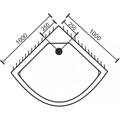 Royal Bath Душевой поддон RB 100HK – фотография-3